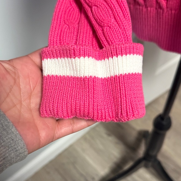 Ralph Lauren Vibrant Pink Cable Knit Sweater - Picture 4 of 7